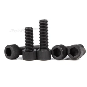 M3 M4 M5 schwarz Kunststoff Nylon Zylinderschraube Innensechskant Innensechskantschrauben DIN 912 - Bild 1 von 9