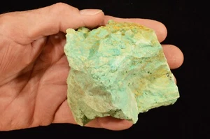 CHRYSOCOLA 4" 14 OZ Muestra Mineral de Roca Áspera Chakra Crudo Cristal Curativo - Imagen 1 de 1