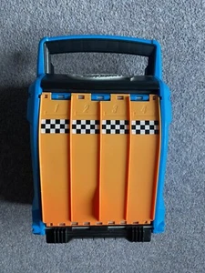 Hot Wheels RACING BATTLE CASE Set USED Car Race Track 2in1 STORE ’n’ RACE Intek - Picture 1 of 8