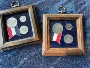 1776-1976 US Mint Bicentennial Set - 6 Coins Displayed front and back