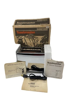 Rare Vintage 80's McGraw Edison Toaster B701 New In Open Box Movie Prop - Picture 1 of 12