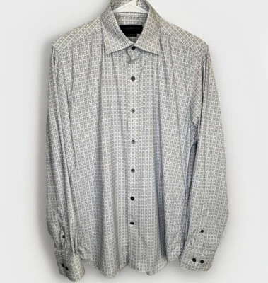 WALKER BROTHERS Galactic Geo Print Men's Woven Shirt Customized King - Image 1 of 4