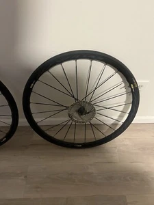 Mavic Ksyrium Elite UST 700c Clincher Disc Brake Road Gravel Wheelset with Tires - Picture 1 of 12