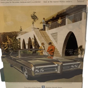 Vintage 1960 Pontiac Bonneville Shock Absorbers For The Outside Ad Advertisemen - Picture 1 of 4