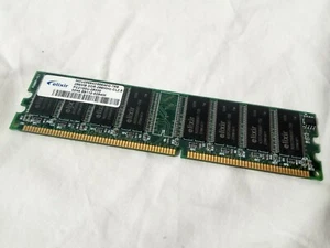 Elixir M2U55664DS88AOG-75B 256MB DDR-266MHz-CL2.5 RAM Card - Picture 1 of 2