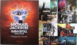 Michael Jackson Programme The Immortal World Tour CIRQUE DU SOLEIL Program 2011 - Imagen 1 de 2