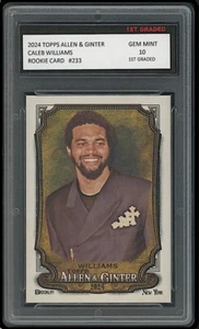 Caleb Williams 2024 Topps Allen & Ginter 1st Graded 10 Rookie Card #223 - Picture 1 of 1