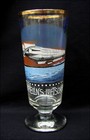 Rares original altes Glas Zeppelin um 1910