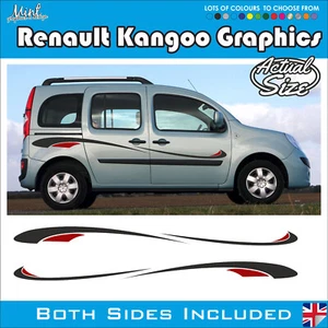 Renault Kangoo Microcámper Autocaravana Calcomanías Pegatinas Furgoneta Gráficos P&P GRATIS 012 - Imagen 1 de 4