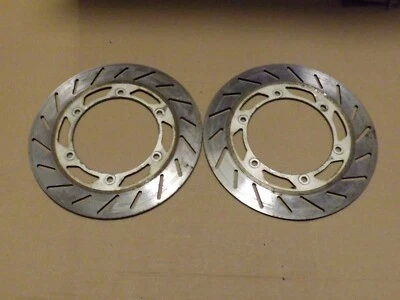 YAMAHA FZX700  FZX750 86-89 FAZER FRONT BRAKE DISCS X2  — 第 1/4 张图片