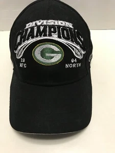 Authentic Vintage Green Bay Packers 2004 NFC Division Champions On Field Hat Cap - Picture 1 of 6