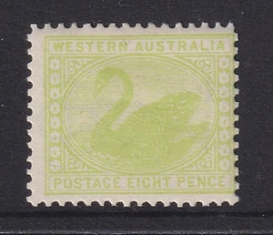 WESTERN AUSTRALIA 1912: Mint 8d pale apple-green SG 144 cv £20 · 2 images - Picture 1 of 2