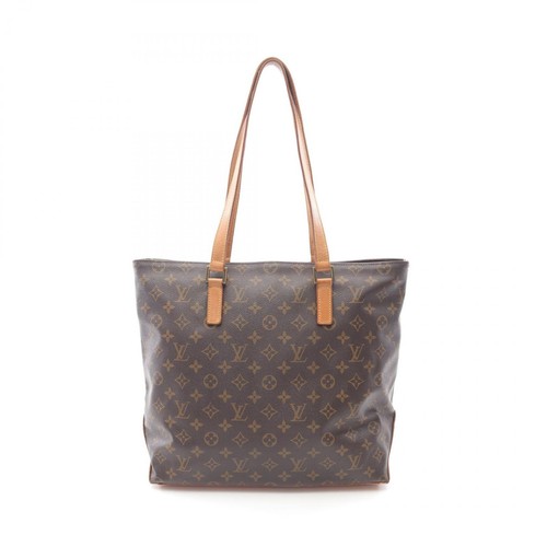 LOUIS VUITTON（LV） Borsa a tracolla Louis Vuitton Cabas Mezzo M51151 Monogram tela marrone usata LV