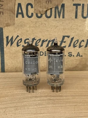 6BA6 EF93 5749 Brimar UK, coppia abbinata (2), NOS, milspec, vari mu, 6386 sub - Immagine 1 di 2