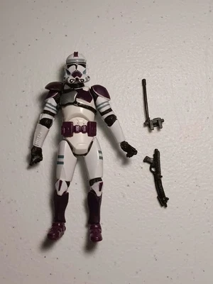 Clone Trooper (187th) Mace Windu's Attack Battalion Star Wars Battle Packs 2006 Foto 1 de 4