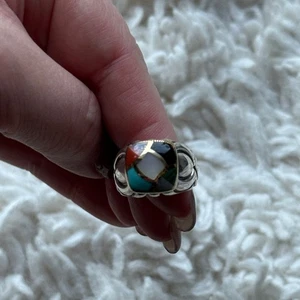 Asch Grossbardt Inlay Ring - Picture 1 of 5