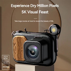 SLR Camera NVC300 5K Ultra HD with 96MP Video and Infrared Functionality - Picture 1 of 8
