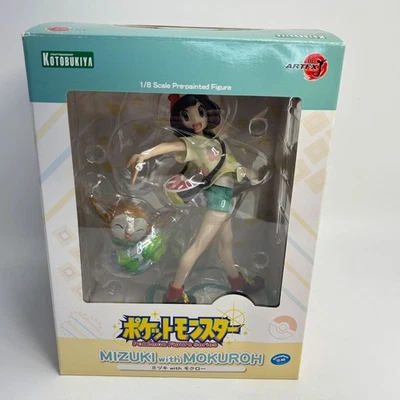Selene with Rowlet J Mizuki Mokuroh Figure Pokemon Sun Moon Kotobukiya ARTFX JP - Image 1 of 4