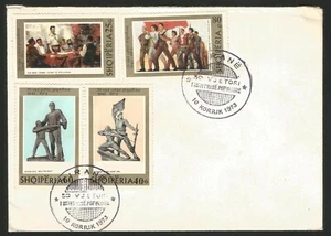 Albania Albanien Albanie 1973 FDC WW2 Partisan - Picture 1 of 1
