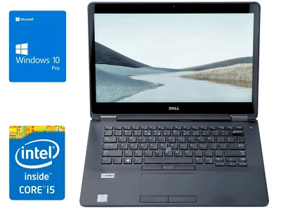 Touch Dell Latitude E7470 i5-6300U 8/16GB - 128/256/512/1028GB SSD FullHD Win 10 - Bild 1 von 4