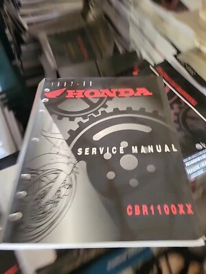 1997 1998 Honda CBR1100XX manual de serviço de reparo fabricante de equipamento original - Imagem 1 de 4