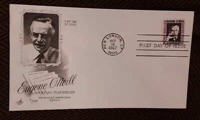 Eugene O'Neill, FDC 1967 Art Craft - Image 1 of 2