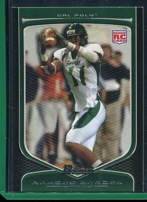 2009 Topps Bowman Football Ramses Barden #172 New York Giants RC - Image 1 of 2