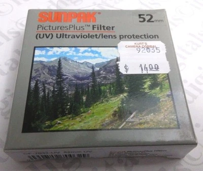 52mm UV Ultraviolet Lens Protection Filter Safety Protector 52 mm CF-7032-UV New - Image 1 of 4