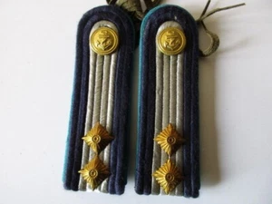 NVA 1 paar Schulterstücke Volksmarine Marineflieger Oberfähnrich - Picture 1 of 2