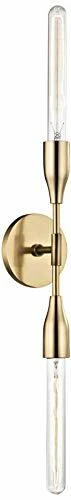 Mitzi Tara 29 3/4" High Aged Brass 2-Light Wall Sconce - Image 1 of 1
