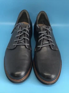 Clarks Frida Derby Dark Grey Leather Size 5 - Picture 1 of 3