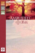 Amplified Bible by Zondervan Staff (1987, Bonded Leather, Expanded)