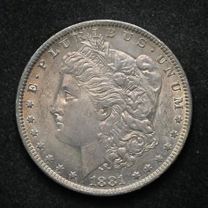 1881-O Morgan Silver Dollar AU++ (cn14440) - Picture 1 of 2