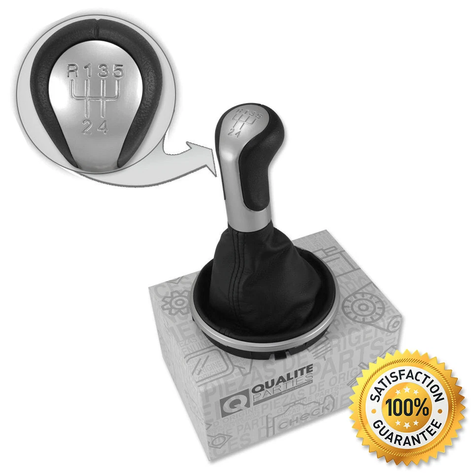 OEM SCHALTKNAUF + SCHALTSACK SCHALTMANSCHETTE FÜR SKODA FABIA II 2 ROOMSTER - Bild 1 von 1