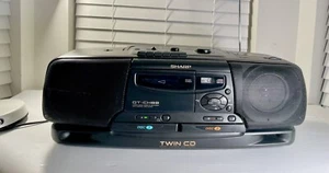 ¡Raro! Boombox portátil Sharp QT-CH88 visto en Los Soprano - Imagen 1 de 12