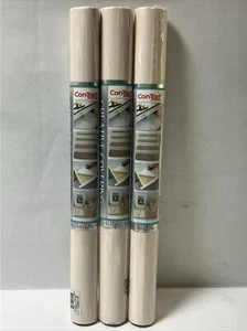 Lot Of (3) Contact Self-Adhesive Shelf Liner Multi-Purpose Vinyl 18" W x 9' L - Picture 1 of 4