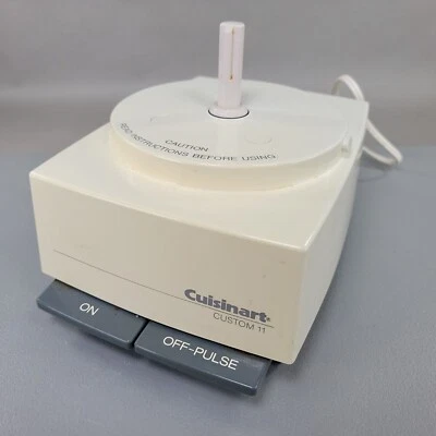 Cuisinart Custom 11 Motor Base Only Replacement Part Fully Tested DLC-8M Japan - Image 1 of 4