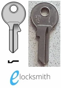 Silca AB12 key blank to suit ABUS Padlock - FREE POST - Picture 1 of 1