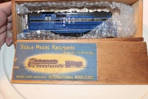 HO Scale International Models, Brass GP-9 DUMMY Diesel, B&O, Blue #500 - Picture 1 of 5