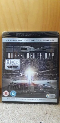 INDEPENDENCE DAY 3 Disc 4K UHD Blu-ray BRAND NEW AND SEALED - Image 1 of 2