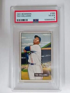 1951 Bowman Baseball Ted Williams PSA 4 - Picture 1 of 4