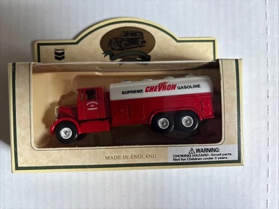 Diecast 1937 Six Wheel Refined Oil Truck LLEDO PLC Chevron Standard Oil Co 1995 - Image 1 of 2