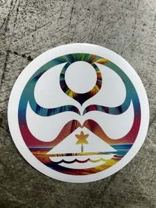 Hawaiian Islands Surfboards Sticker Surfing Decals Vintage Surfing T&C Volcom - Picture 1 of 3