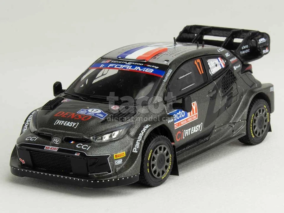 1/43 IXO-MODELS - TOYOTA - YARIS GR RALLY1 TEAM TOYOTA GAZOO RACING WRT RAM945.2