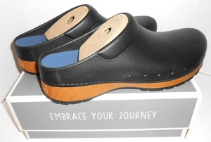 Dansko Men's Kane Molded Black Backless Nursing Clog Size EU 46 US 12.5-13 - Picture 1 of 7