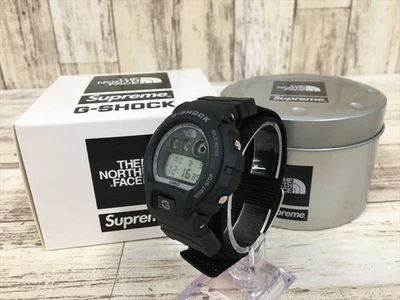 Supreme THE NORTH FACE CASIO G-SHOCK DW-6900NS-1JR Black Wrist Watch Japan NEW - Image 1 of 4
