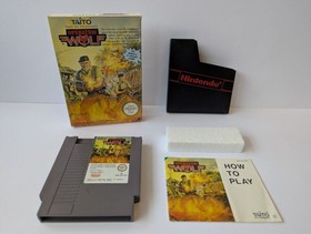 Operation Wolf NES Complete Rare Good Con