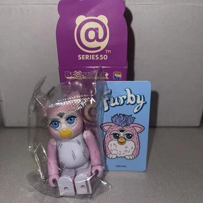 Medicom Be@rbrick Series 50 Artist Furby Bearbrick Figure 100% sealed with card - Image 1 of 3