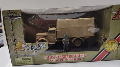 1/32 Ultimate 99345 German WWII 3 Ton STD Truck  w/2 Figures DIECAST MIB - Image 1 of 4