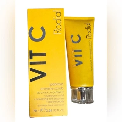 RODIAL VIT C PAPAYA ENZYME SCRUB Full Size 2.36 us fl oz  Brand New In Box - Image 1 of 4